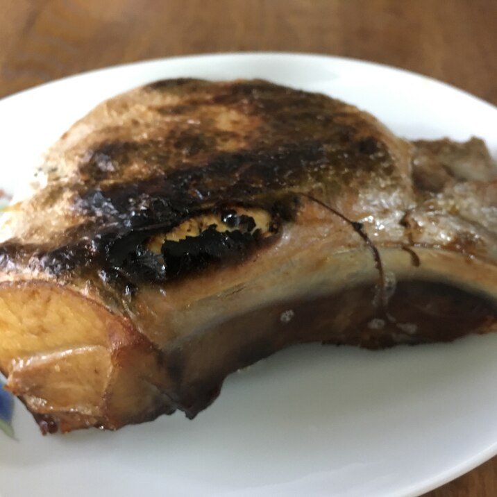 カンパチの照り焼き。